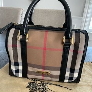 Authentic Burberry Check Chester Bowling